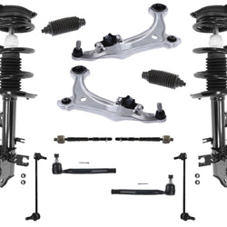 Master Kit de chasis de 12 piezas, brazos de control inferiores, varillas de amarre, enlaces para Nissan Quest 11-17