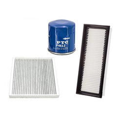 100% New 3pc Kit Oil Air & Cabin Air Filter for 2008-2012 Smart Fortwo 1.0L