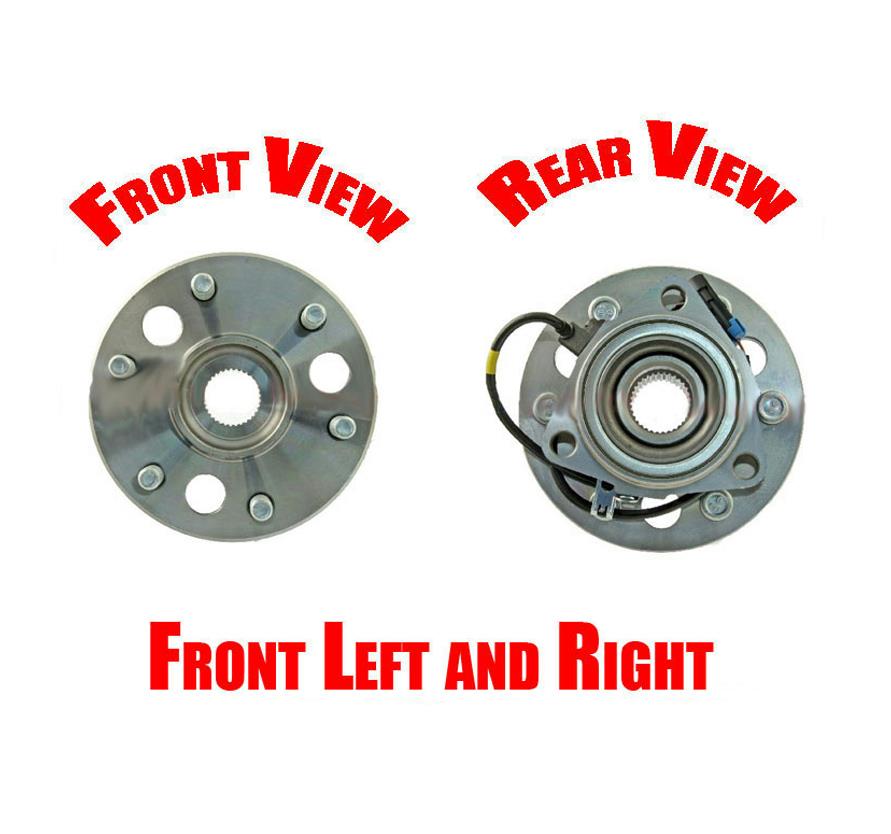 Front Wheel Bearing and Hub Assembly for GMC Tahoe Yukon 4 Wheel Drive 95-99