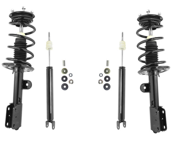 Puntales delanteros completos y amortiguadores traseros para Ford Explorer 2013-2019 con tracción total