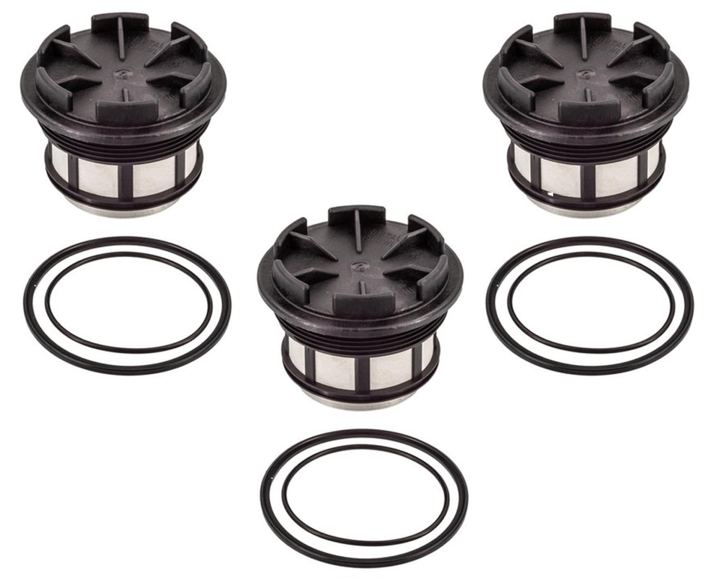 Fits 99-03 E350 F250 F350 F450 F550 SUPER-DUTY 7.3L Diesel Turbo Fuel Filter 3pc