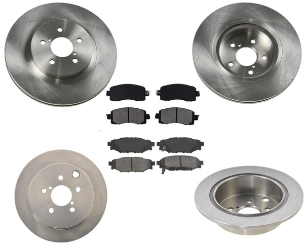Almohadillas de cerámica para rotores de disco, se adaptan a rotores más grandes de 294 mm, 17-21 Subaru Impreza, 3 piezas