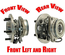 Fits 95-02 Astro Van All Wheel Drive (2) Front Wheel Bearing and Hub Assembly