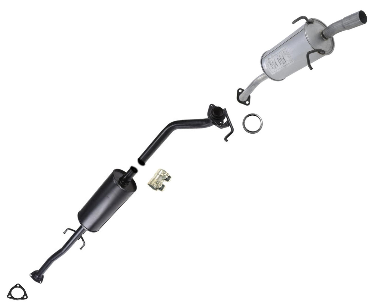 Middle Resonator Pipe & Muffler For Honda CR-V 2010-2011 USA / MEXICO BUILT