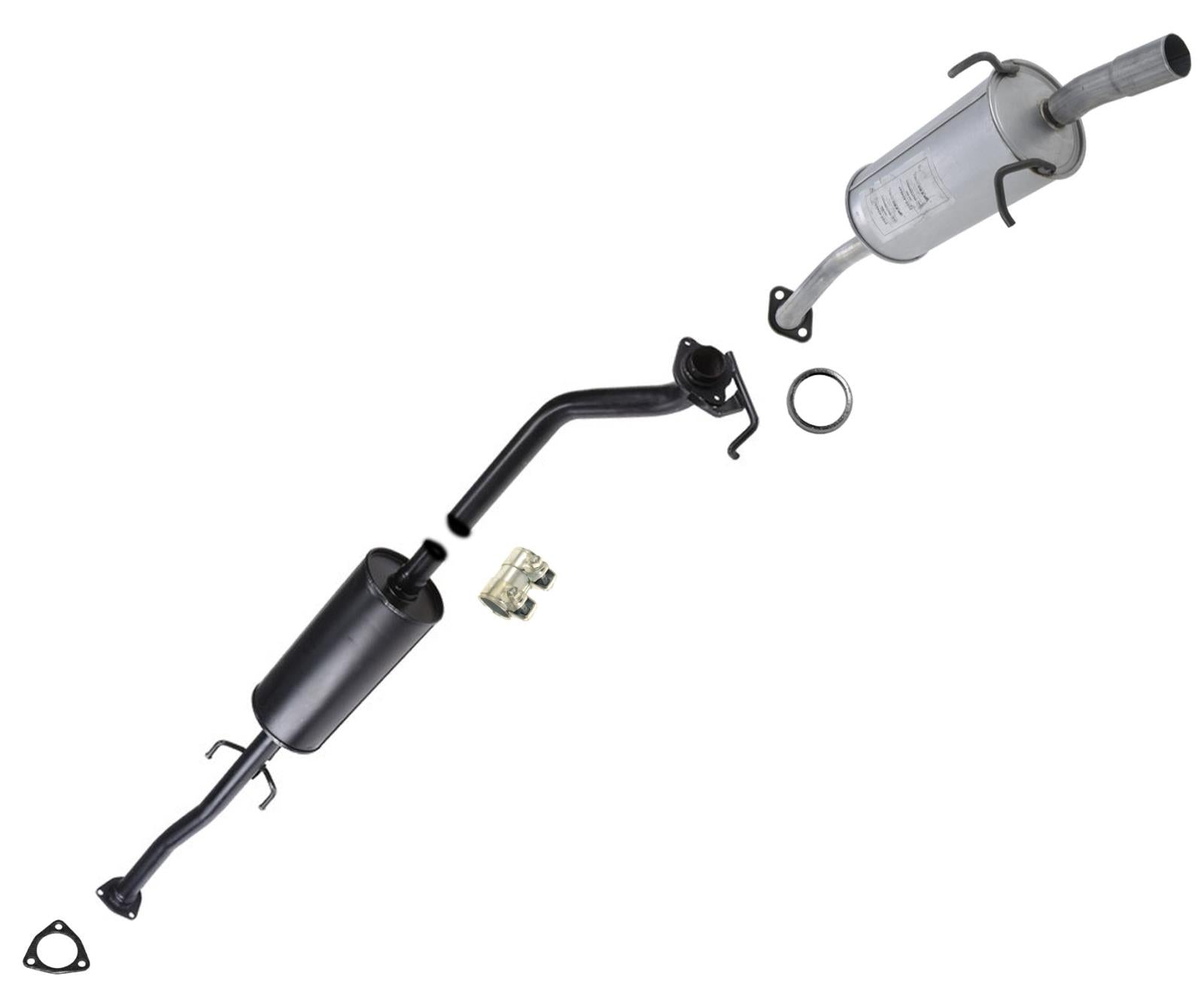 Middle Resonator Pipe & Muffler For Honda CR-V 2010-2011 USA / MEXICO BUILT