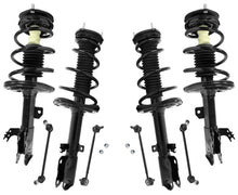 Front & Rear Spring Struts & Sway Bar Links for Toyota Camry SE 3.5L 12-17