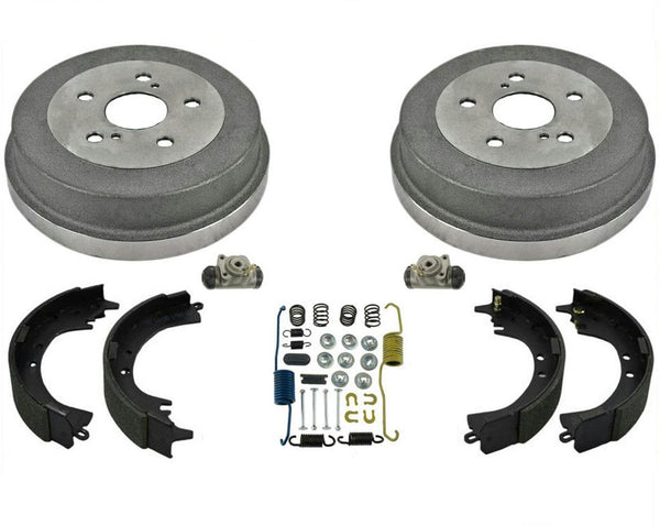 FIts 92-2001 Toyota Camry Rear Drums Shoes Brake Shoes Springs Wheel Cylinders