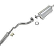 Resonador y silenciador del sistema de escape para Nissan Sentra 1.8L 2013-2017