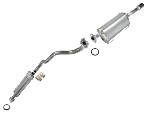 Resonador y silenciador del sistema de escape para Nissan Sentra 1.8L 2013-2017