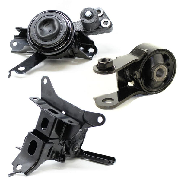 Front Right Rear Automatic Transmission Mounts for Toyota Prius C 1.5L 2012-2019