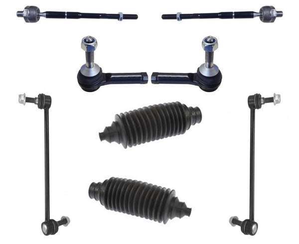 Brand New Inner Outer Tie Rods & Sway Bar Links For Ford Explorer 11-19 8pc