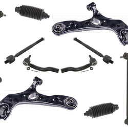 Se adapta a 06-18 Toyota Rav4 brazos de control delanteros rótulas varillas de amarre barra estabilizadora 10 piezas