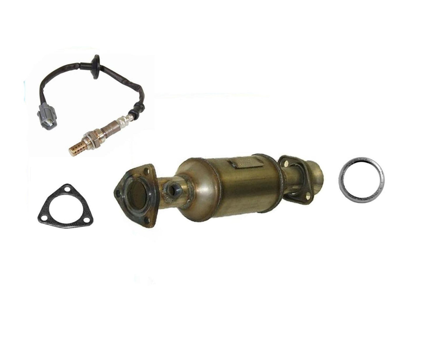 Compatible con convertidor catalítico Honda CRV 2.0L y SENSOR de O2 1997-2001.