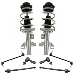 Front Complete Spring Struts Sway Bar Links & Tie Rods for Dodge Dart 2013-2016