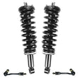 01-2007 Sequoia Front Quick coil Spring Strut and Mounts W Sway Bar Links 4Pc