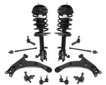 Suspension Kit with Struts Control Arms Tie Rods 12pc for Toyota Corolla 96-02