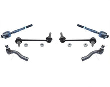 Front Inner & Outer Tie Rods Sway Bar Links 6Pc Kit for Ford Fusion 06-09