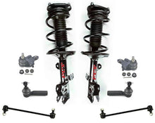 Front Struts Ball Joints Tie Rods for Toyota Matrix S 2.4L Manual Transmission