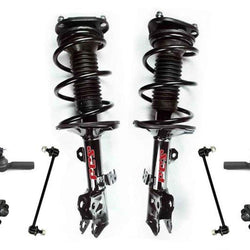 Front Struts Tie Rods Ball Joints for Toyota Matrix 2.4L S All Wheel Drive 09-13