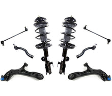 Fits 06-08 Rav4 W/ Alloy Rims V6 3.5L Frt Coil Springs Struts Control Arms 8Pc
