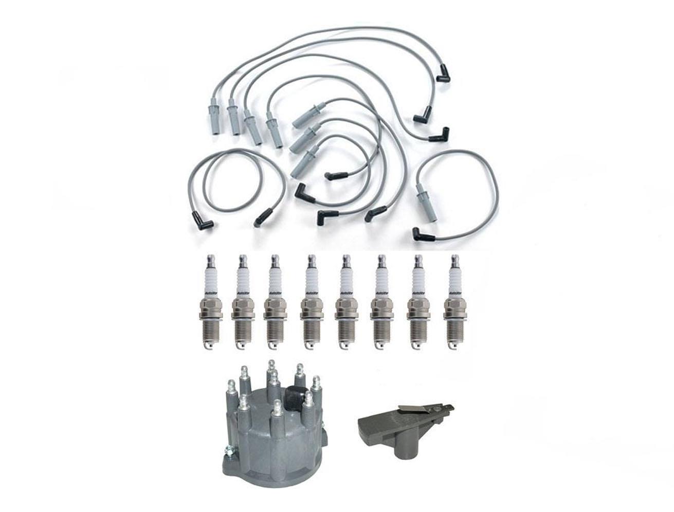 Para 1997-1998 Grand Cherokee 5.2L 5.9L Cables de encendido Tapa Tapones de rotor