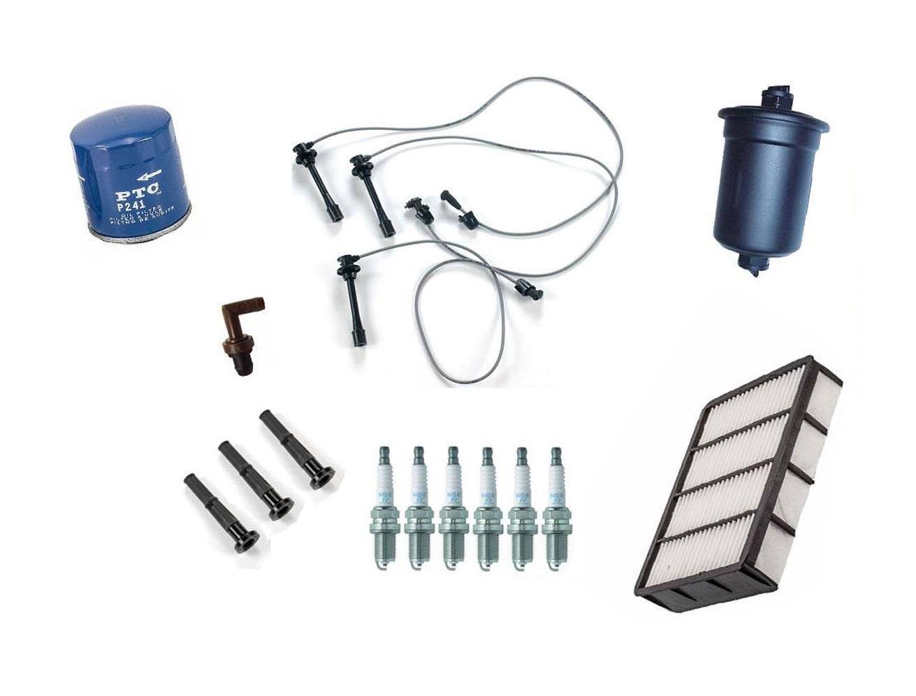 Cables Bujías Bobinas Botas Filtros de aceite y motor para Toyota 4RUNNER 3.4L 96-02