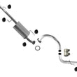 Para Toyota 2007-2014 FJ 4.0L sistema de tubo silenciador de escape estilo OE hecho en EE. UU.