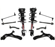 10 Pcs Kit Complete Struts Control Arms for Toyota Rav4 06-08 Sport 09-12 2.5L