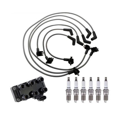 Ignition Wires Spark Plugs & Coil Pack for 2000 Ford Mustang 3.8L V6 2000