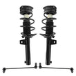 Front Complete Spring Struts & Sway Bar Links for Volkswagen Golf 2015-2019