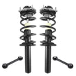 Front Complete Spring Struts & Sway Bar Links for Audi A6 2012-2018