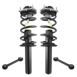 Front Complete Spring Struts & Sway Bar Links for Audi A6 2012-2018