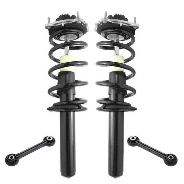 Front Complete Spring Struts & Sway Bar Links for Audi A6 2012-2018