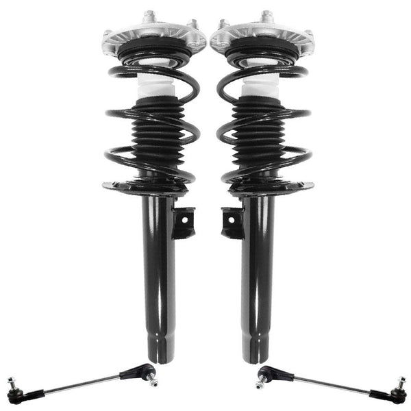 Puntales delanteros y enlaces de barra estabilizadora para BMW 4 puertas 328i con tracción trasera 2012-2018