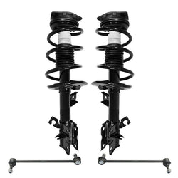 Front Coil Strut Assembly & Sway Bar Links for Nissan Rogue 2008-2012