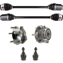 New Front Axles Hubs Ball Joints fits for Subaru Forester 09-13 Non Turbo 6pc