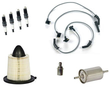 100% nuevo filtro de aire y gas, bujías, cables de encendido, afinación para Ford Escort 97-01
