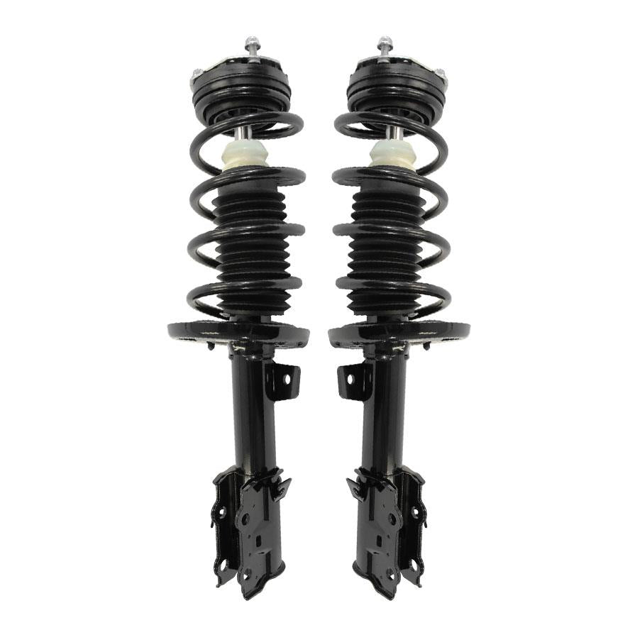 Front Left & Right Complete Spring Struts for Ford Fiesta 2014-2019