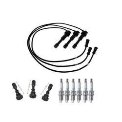 Ignition Wires With Coil Connector & Plugs Set for Kia Sorrento 10pc 2003-2006