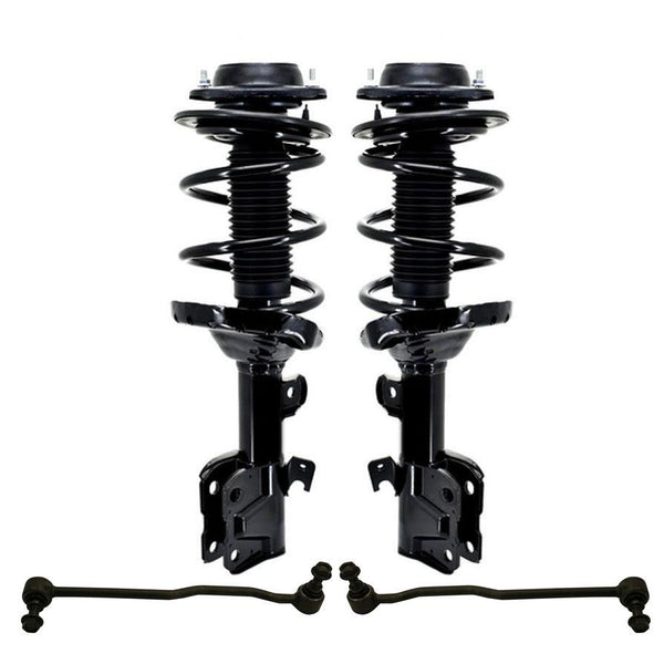 Front Complete Spring Struts & Sway Bar Links for Subaru Legacy 2015-2017