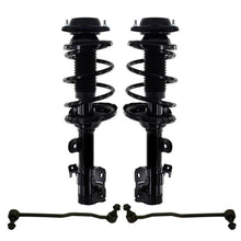 Puntales de resorte delanteros completos con eslabones de barra estabilizadora para Subaru Outback 2015-2017