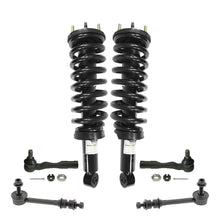Resortes delanteros, varillas de amarre exteriores, enlaces de barra estabilizadora para Toyota Tundra 2000-2003