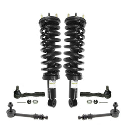 Resortes delanteros, varillas de amarre exteriores, enlaces de barra estabilizadora para Toyota Tundra 2000-2003