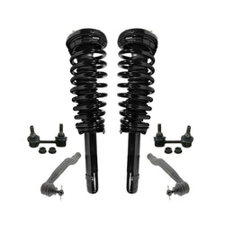 Front Struts Sway Bar Links Outer Tie Rods for Honda Accord 1998-2002