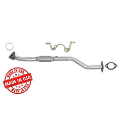 Engine Exhaust Flex Pipe with Bracket For 1996-2001 Nissan Altima 2.4L