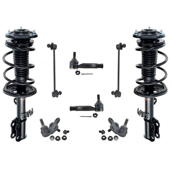 Puntales de resorte delanteros, rótulas, barras estabilizadoras y tirantes para Scion tC 2005-2010
