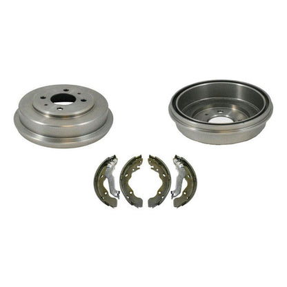 Rear Brake Drums & Shoes For Hyundai Accent 1.6L 2003 2004 2005