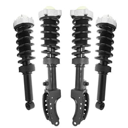 Front & Rear Complete Coil Spring Struts for Audi Q7 2007-2015