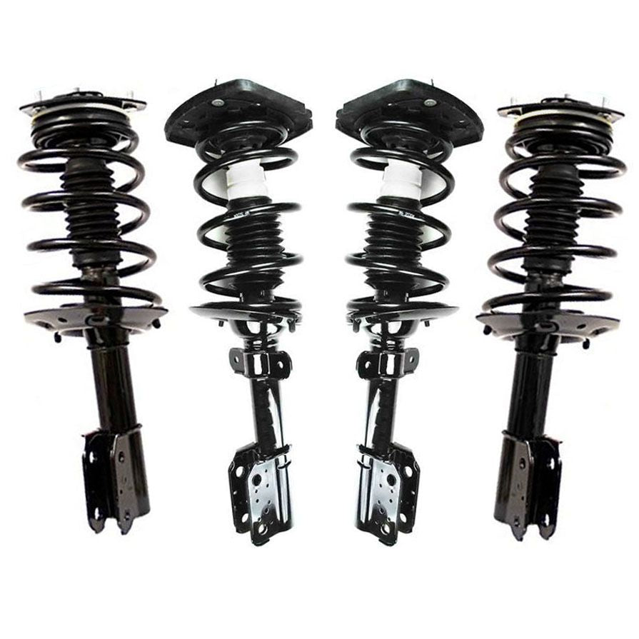 Puntales de resorte helicoidales completos delanteros y traseros para Chevrolet Impala 2000-2003