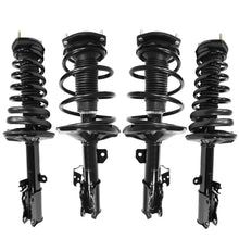 Front & Rear Complete Coil Spring Struts for Toyota Camry 2.4L 2002-2003